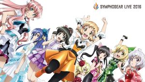 Symphogear Live 2016's poster