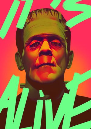 Frankenstein's poster