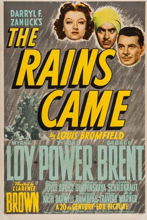 The Rains Came's poster