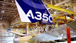 Making of: Airbus A350's poster