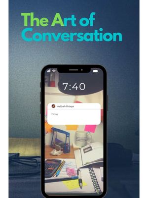 The art of Conversation's poster