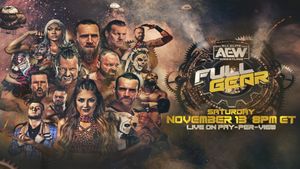 AEW Full Gear's poster