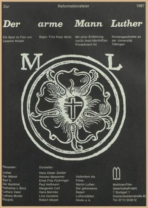 Der arme Mann Luther's poster