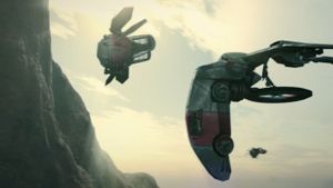 The Last Starship's poster