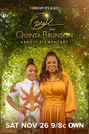 Oprah and Quinta Brunson Abbott Elementary's poster