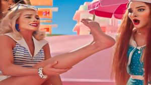 Barbie's poster