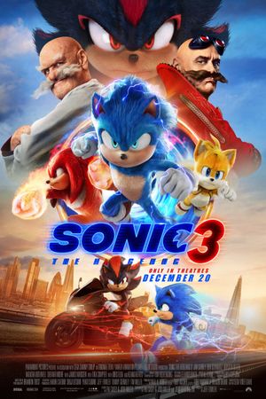 Sonic the Hedgehog 3's poster