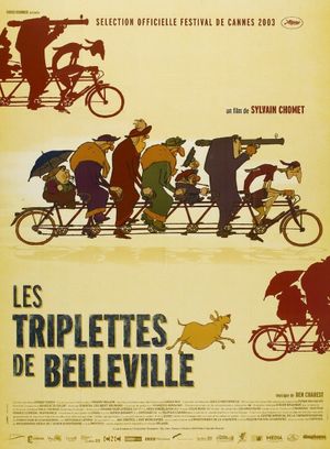 The Triplets of Belleville's poster