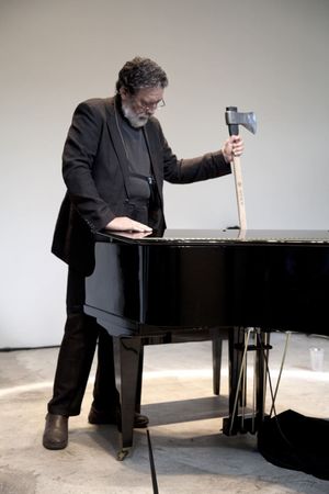 Piano Destruction Concert: Dada con Mama's poster