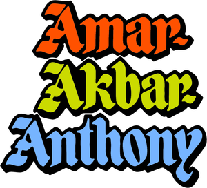 Amar Akbar Anthony's poster