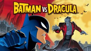 The Batman vs. Dracula's poster