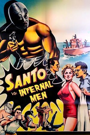 Santo vs. Infernal Men's poster