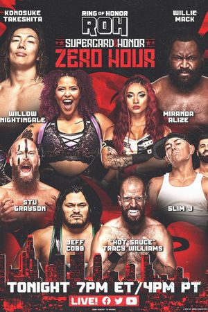 ROH: Supercard of Honor 2023: Zero Hour's poster