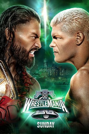 WWE WrestleMania XL Sunday's poster