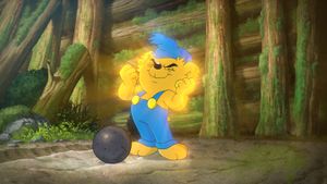 Bamse and the Witch's Daughter's poster