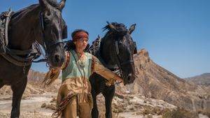 The Young Chief Winnetou's poster