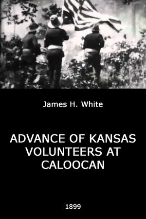 Advance of Kansas Volunteers at Caloocan's poster