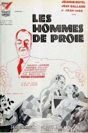 Les hommes de proie's poster