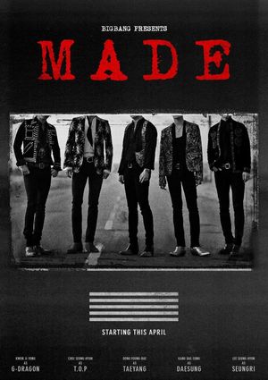 Big Bang Made Tour 2015: First Show's poster