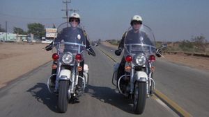 Electra Glide in Blue's poster