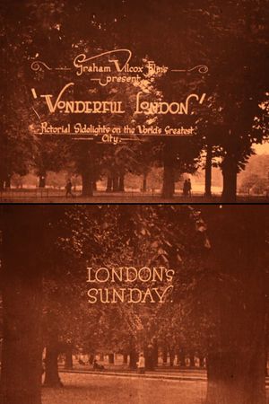 Wonderful London: London's Sunday's poster