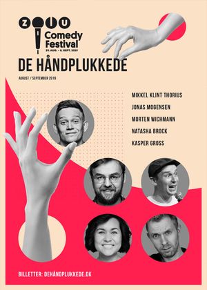 Zulu Comedy Festival: De håndplukkede's poster