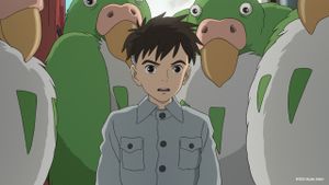 The Boy and the Heron's poster