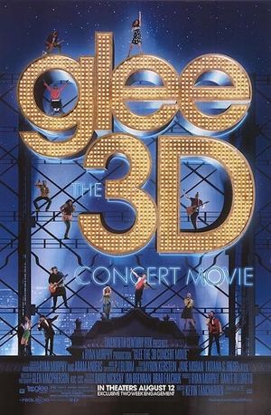Glee: The 3D Concert Movie's poster
