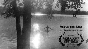Above the lake's poster