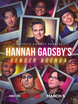 Hannah Gadsby's Gender Agenda's poster