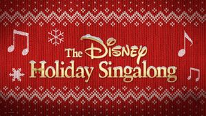 The Disney Holiday Singalong's poster