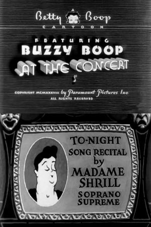 Buzzy Boop at the Concert's poster