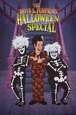 The David S. Pumpkins Halloween Special's poster