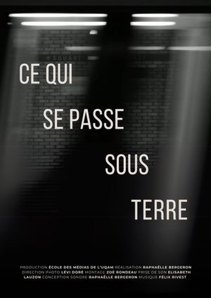 Ce qui se passe sous terre's poster