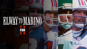Elway To Marino's poster