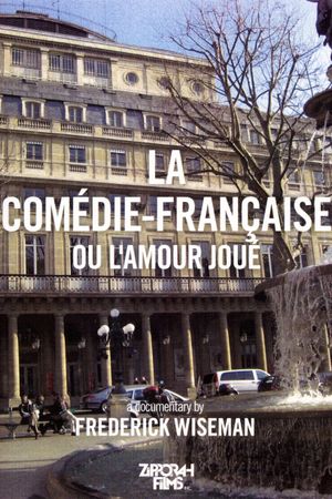 La Comédie-Française ou L'amour joué's poster