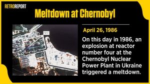 Meltdown in Chernobyl's poster