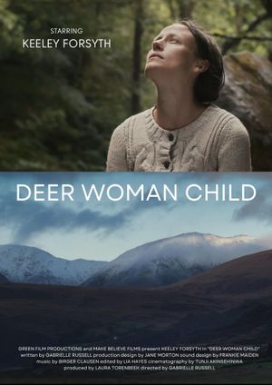 Deer Woman Child's poster