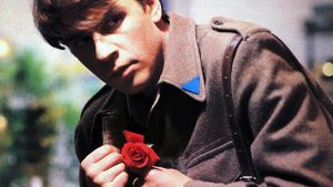 The Officer with a Rose's poster