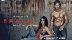 Baaghi's poster