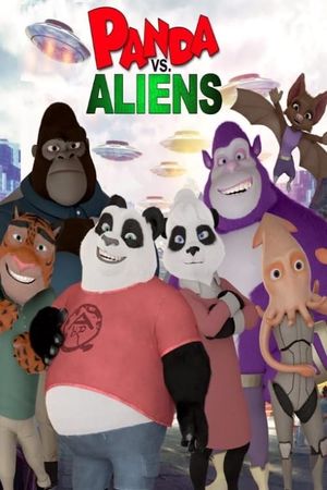 Panda vs. Aliens's poster