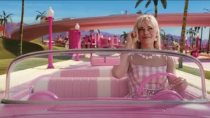 Barbie's poster
