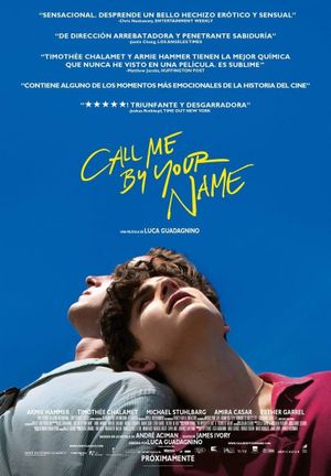 Call Me by Your Name's poster