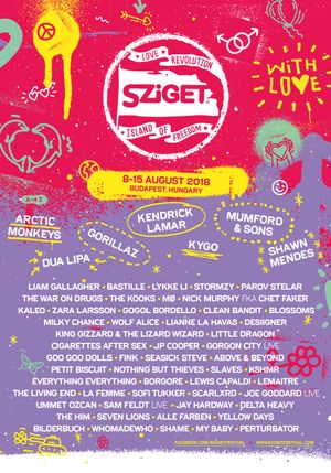 Gorillaz | Sziget Festival 2018 (ARTE Concert)'s poster