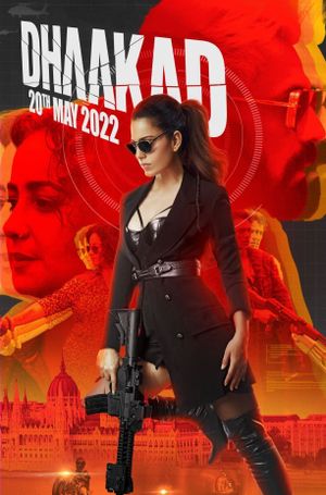 Dhaakad's poster