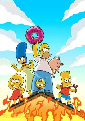 The Simpsons Movie's poster