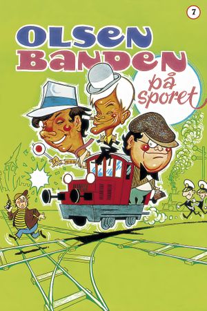 The Olsen Gang on the Track's poster