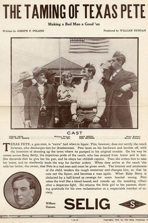The Taming of Texas Pete's poster