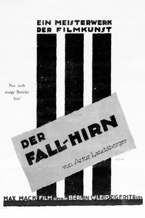 Der Fall Hirn's poster