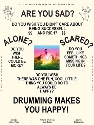 Drumming Makes You Happy's poster